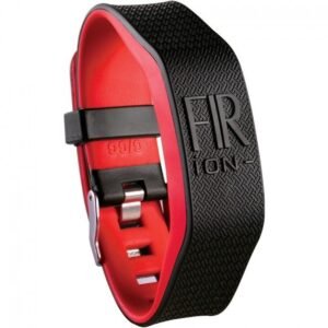 Pulsera-Brazalete FIR íon - Negro Rojo