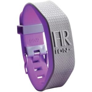Pulsera- Brazalete FIR íon - Gris Morado lila -